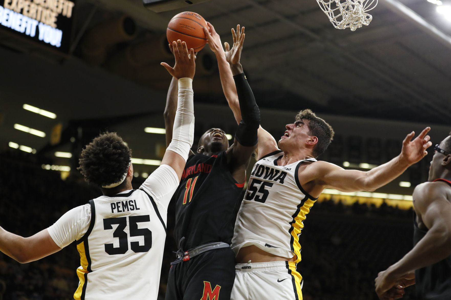 Maryland Iowa Basketball